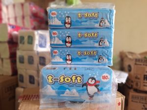 tisu t-soft 180gr 2ply 2pak(6pcs)