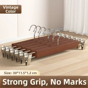 TIANBIAO | Multipurpose No-Trace Pant Hanger with Clips