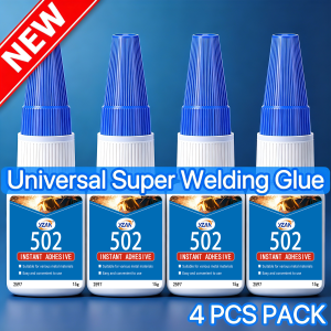 4PCS 502Super Adhesive Multi functional Adhesive used for metal plastic daily maintenance DIY and small-scale process repairs