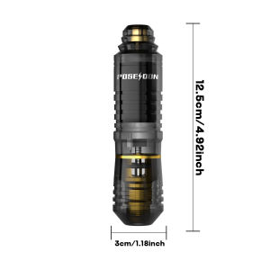 Poseidon bút Tattoo Kit-Máy xăm không dây với 20pcs hộp mực kim xăm và phụ kiện xăm hình cho nghệ sĩ