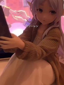 Bandai | Frieren Anime Figure - Đồ Chơi Để Bàn Dễ Thương 13cm Action Figurine Model Doll Toy Dành Cho Người Hâm Mộ Beyond Journeys End Collectible
