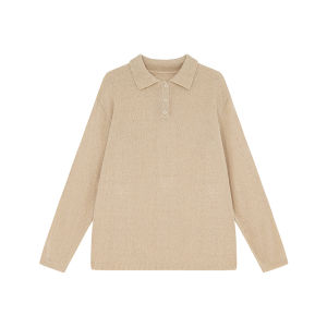 Vintage Textured Yarn Loose Knit Top
