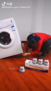 Alas Karet Kaki Baut Tinggi Mesin Cuci Front Loading Anti Getaran Slip 4Pcs/Set