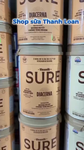 COMBO 2 LON SỮA BỘT VINAMILK SURE DIACERNA 400G.