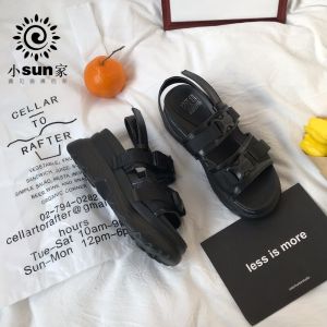 Giày Sandal Dáng Dày Cao Cấp Cho Nữ Giày Sandal Mùa Hè Phong Cách Hàn Quốc Ulzzang Harajuku Giày Sandal Thời Trang Cho Nữ