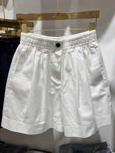 Elegant French Chic A-line Loose Waist Shorts