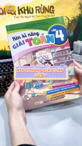 Sách - Rèn Kĩ Năng Giải Toán Lớp 4 - Dùng chung cho các bộ SGK hiện hành - ndbooks