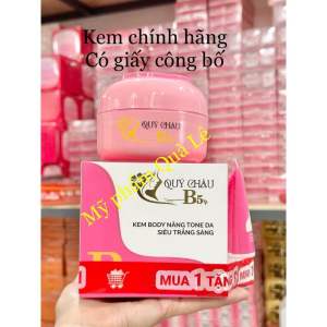 KEM QUÝ CHÂU BODY NÂNG TONE SIÊU TRẮNG DA TOÀN THÂN HỦ 160Gram