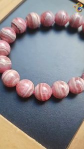 Collection Grade Laced Rhodochrosite Bracelet