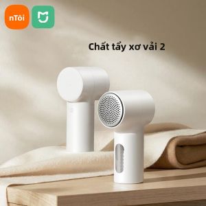 Xiaomi Mijia Lint Tẩy 2 Sạc Vải Máy Cạo Râu Tông Đơ Cắt Tóc Di Động Bóng Loại Bỏ Cho Quần Áo 2025 Mẫu Mới