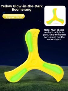 JIEXI | Glow-in-the-dark Soft Boomerang