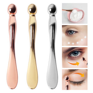 Metal Face Massage Stick Anti Wrinkle Eye Cream Applicator Mask Mixing Spatulas Scoop Eyes Massage Beauty Bar Facial Care Tool Face Massage With Machine Back Massager Stick - Lazada