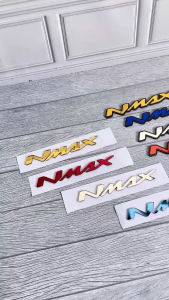 EMBLEM NMAX 2PCS STIKER AKRILIK LOGO TIMBUL 3D N MAX JEPANG / STICKER BODY MOTOR N-MAX 155 BENTUK TULISAK METODE LASER OCITO / BADGE BODI NMAX 155 STANDAR ABS SYSTEM ORI ORIGINAL PNP / N MAX N-MAX 155 250 400 BAHAN AKRILIK KACA GOLD BIRU SILVER MERAH