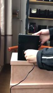 High-End PU Leather Automatic Watch Winder Small Shake Table Home Swing Watch Case Organizer Luxury Watch Storage Box
