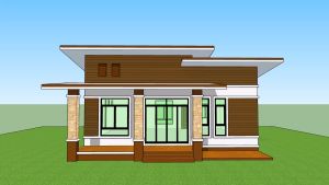 แบบบ้านสวยราคาประหยัด AP-12งบหลักแสน3ห้องนอน2ห้องน้ำ​ พื้นที่ 100 ตร.ม​ งบก่อสร้าง 8แสน-1.2ล้าน นำไปยื่นขออนุญาตก่อสร้างได้ มีให้เลือกสลับด้านซ้ายขวา (มีให้เลือกรายการ BOQ ยื่นกู้ธนาคารยอด 1365000บาท) - Lazada