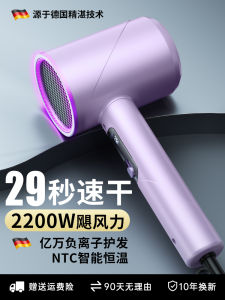 Bàn Phím Nhiệt Độ Máy Sấy Tóc Cao Tốc Độ Cao Cấp Salon Nhà Máy Bảo Vệ Tóc Ion Âm Máy Sấy Gió Mạnh