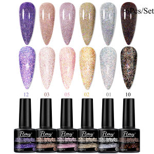 Bộ Sơn Móng Tay Gel 6 Màu FTMY 2025 Khô Nhanh Thoải Mái Thời Trang Quà Tặng Dự Tiệc Sơn Móng Tay Cho Móng Tay Xuất Xứ Trung Quốc Đại Lục