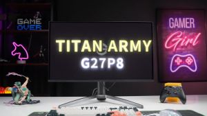 TITAN ARMY G27P8 26.5 Inches sRGB Gaming Monitor OLED CARE + ANTI BURN SCREEN QD-OLED 240HZ