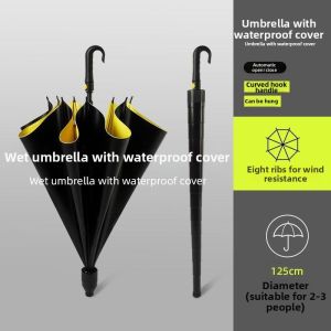 Waterproof Golf Straight Umbrella For Two Business