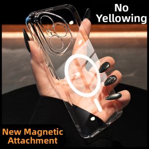 DAIMANG | Transparent Magnetic Anti-Yellowing High Transparency Phone Case for General Model 400 Pro Full Protection