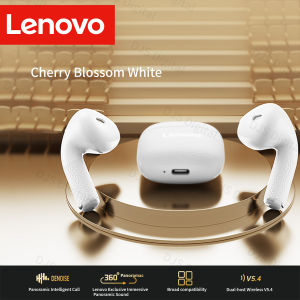 Lenovo | Lenovo XT53 TWS Wireless Bluetooth 5.4 Leather Earphones Stereo ENC Noise Cancelling Headphone 38ms Low Latency Gaming Headse