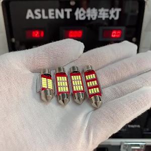 10 Chiếc Bóng Đèn LED Canbus 4014 C5W C10W Kiểu Festoon 31mm 36mm 39mm 41mm 6000K Trắng Tinh Khiết Dùng Cho Đèn Nội Thất Ô Tô Đèn Đọc Sách