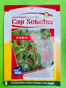 Benih Cabe Rawit CIAMIK isi 10gram produk dari Cap Sebelas F