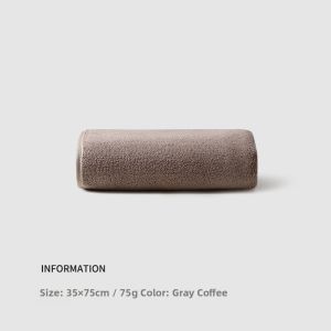 Antibacterial Moisture Wicking Coral Velvet Towel