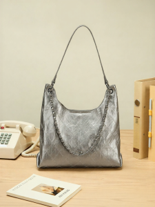 Josiny | Silver Diamond Chain Shoulder Bag Fashion