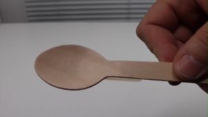 Thìa Gỗ Dài 16cm Dùng 1 lần thân thiện môi trường (50 cái)