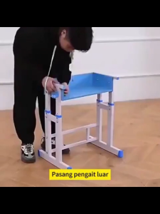 MMFO โต๊ะเขียนหนังสือเด็ก โต๊ะเด็ก โต๊ะอ่านหนังสือเด็ก โต๊ะทำงานนักเรียน ปรับความสูงได้ ใช้ได้ 2-18 ขวบ รับน้ําหนักได้ 300KG Kid Tables