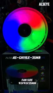 Alseye Fan Case Processor INTEL RGB AIRMAX AS-GH115X-35MR