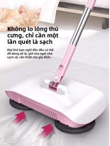 HUALUOLAN | 3-in-1 Sweep Mop and Suction Broom
