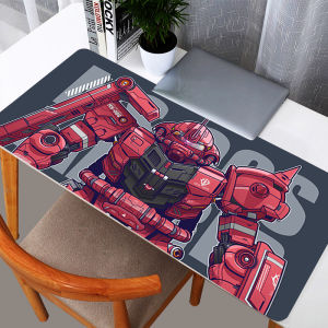 Bandai | Mouse Pads Gundam Mouse Pad Rubber Table Large Gamer Xxl Desk Mat Computer Keyboard Gaming Accessories Carpet Mousepad