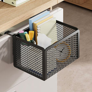No-drill Hanging Student Desk Organizer