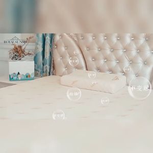 (Custom Made)SGS Certificated 97% Pure Green Natural Latex Mattress Topper with Inner&Outer Cover Top Mattress Pad for Back Pain Relief