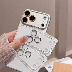 Phone Camera Lens Protector For iPhone 17 Pro Max 17 Pro 17 13 16 15 14 13 Mini Air Full Cover Lens Tempered Glass Transparent