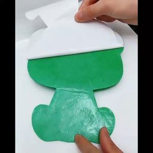 LD-C922 Stiker Pewangi Toilet Karakter Serbaguna Menghilangkan Bau Toilet Tahan Air / Stiker Tempel Dinding Pewangi Ruangan Multifungsi / Stiker Pengharum Closet WC Kamar Mandi Kartun Import