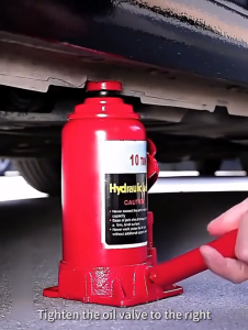 5 Ton Car Jack Hydraulic Jack Heavy Duty Jack Kereta Automotive Car Jack Emergency Vehicle Tool Set Car Repair Tools Manual Car Horizontal Hydraulic Bottle Jack 5 Ton Capacity