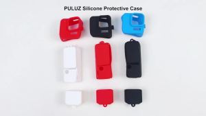 PULUZ Silicone Protective Case for DJI Mini 4 Pro/ Air 3 Remote Control for DJI RC 2 with Screen Shockproof Soft Cover Accessory