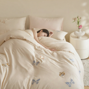 DOHIA | Smooth Tencel Cotton Bedding Set 50s