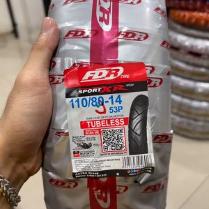 FDR Sport XR Evo 110/80 - 14 Tubeless (TL)