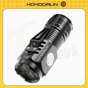 HOHODALINK LED Senter Super Terang 10000 Lumens Magnetic Clip Rechargeable
