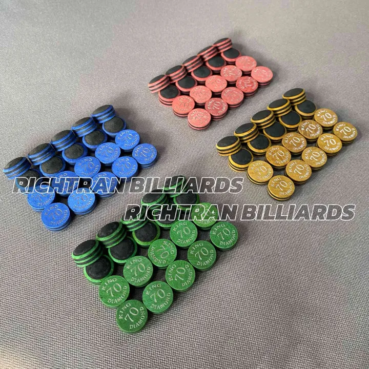 Đầu Cơ Bida 3C Libre Lỗ King Diamond 6 Lớp 14mm Độ Cứng Trung Bình