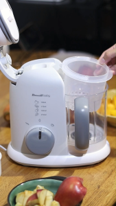 Dowell 6-in-1 Baby Food Processor | Baby Food Steamer Blender & Warmer | 400ml Tritan Bowl | Safety Lock | BFP-018