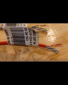 Kabel Lan Indoor UTP Cat5e Cat 5e 305Meter dengan 6 varian warna Hitam Abu-Abu Merah Hijau Kuning Biru