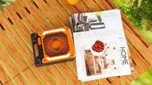 High Power Solar Electric Fan 25000mAh Rechargeable Portable Multifunctional Outdoor Electric Fan