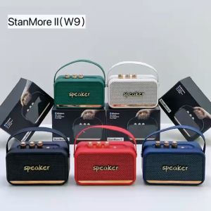 ลำโพงบลูทูธพกพา รุ่น W9 ขนาดพกพา เสียงดี เบสแน่น พร้อมที่หิ้ว ดีไซน์สวย รุ่นใหม่ล่าสุดw4