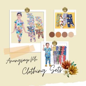 CUTE TERNO PAJAMA BOYS TODDLER TEENS WHOLESALE DIRECT TAHIAN