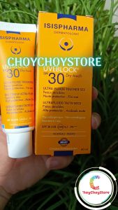 Kem Chống Nắng Isis Pharma Uveblock SPF30 Dry Touch 40mL Cho Da Dầu (Tem Cty)
